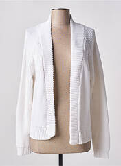 Gilet manches longues blanc AN' GE pour femme seconde vue