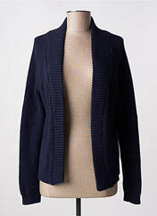 Gilet manches longues bleu AN' GE pour femme seconde vue