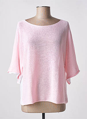 Pull rose M pour femme