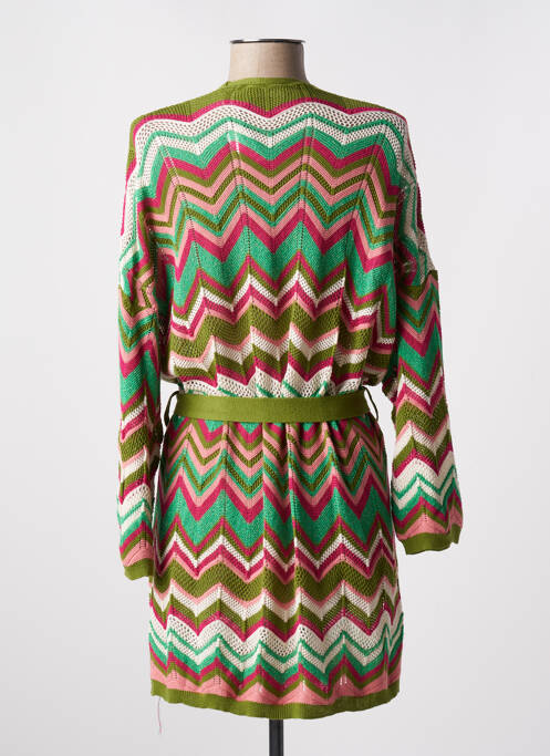 Gilet manches longues vert AN' GE pour femme