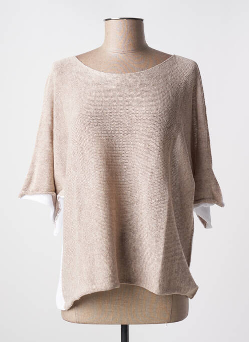 Pull marron M pour femme