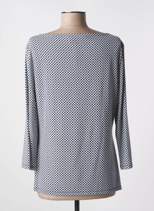 T-shirt bleu WEEK END A PARIS pour femme