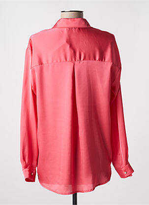 Chemisier coupe fluide manches longues rose ATELIER JAD femme