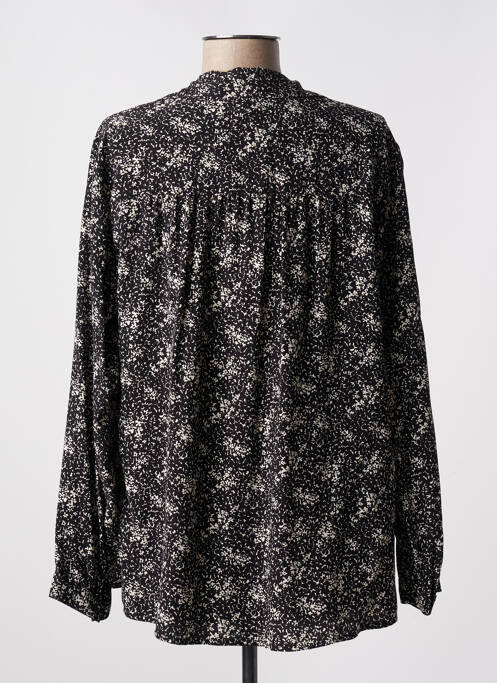 Blouse imprimé fleurs manches longues noir GERARD DAREL femme