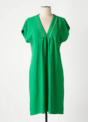 Robe mi-longue vert RUE DES ABBESSES pour femme seconde vue