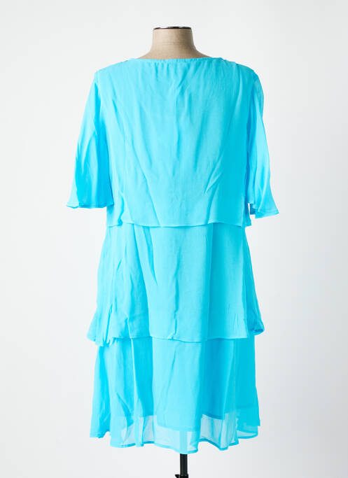 Robe mi-longue bleu AGATHE & LOUISE pour femme