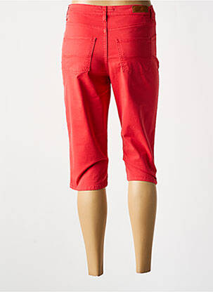 Corsaire stretch taille normale orange LCDN femme