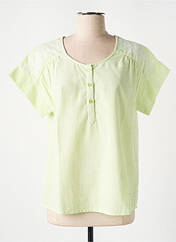 Blouse vert AGATHE & LOUISE pour femme seconde vue