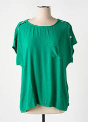 Blouse vert ELLE EST OU LA MER pour femme seconde vue