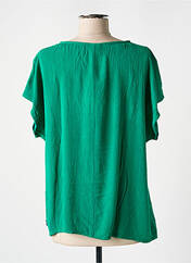 Blouse vert ELLE EST OU LA MER pour femme seconde vue