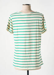 T-shirt vert ELLE EST OU LA MER pour femme seconde vue