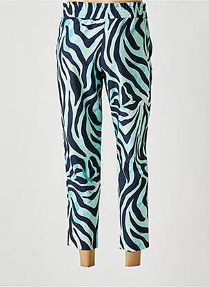 Pantalon 7/8 taille haute taille haute vert LCDN femme
