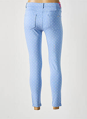 Pantalon 7/8 stretch taille normale bleu LCDN femme