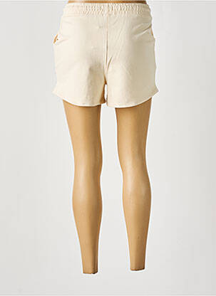 Short coupe droite taille haute beige TIFFOSI femme