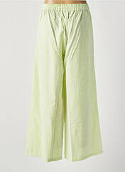 Pantalon large vert AGATHE & LOUISE pour femme seconde vue