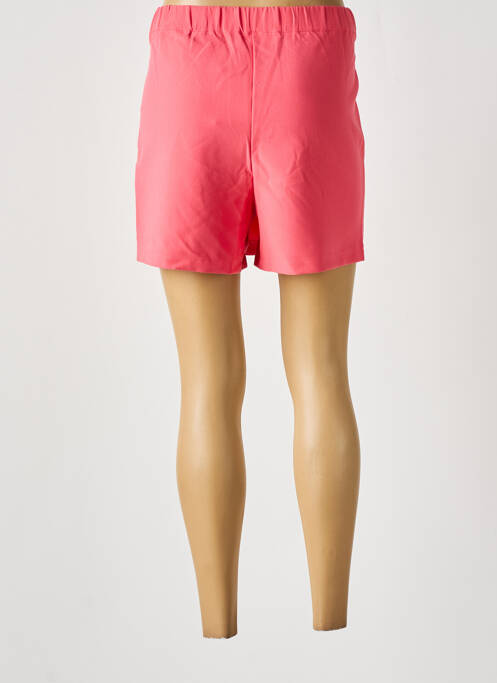 Jupe short taille haute rose TIFFOSI femme