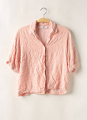 Pyjama manches courtes orange FEMILET femme