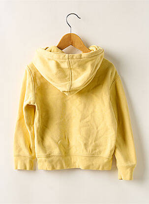 Sweat-shirt à capuche poches manches longues jaune RALPH LAUREN garçon