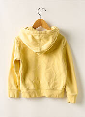 Sweat-shirt à capuche jaune RALPH LAUREN pour garçon seconde vue