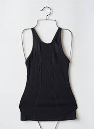 Débardeur sport multisport sans manche noir KITIWAKÉ femme