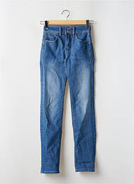 Jeans coupe slim stretch taille haute bleu SALSA femme