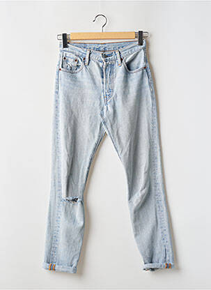 Jeans boyfriend taille haute taille haute bleu LEVI'S femme