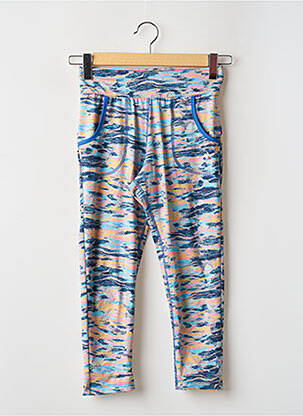 Legging effet matière satinée taille haute bleu LE COQ SPORTIF femme