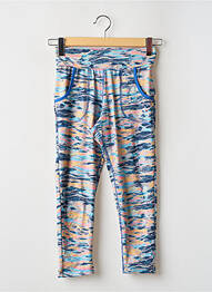 Legging effet matière satinée taille haute bleu LE COQ SPORTIF femme