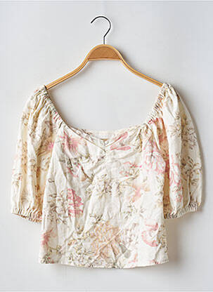 Blouse beige H&M pour femme