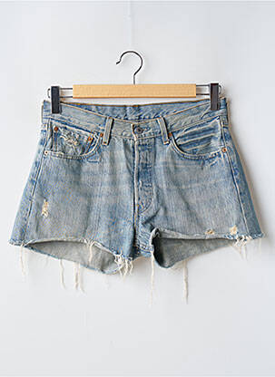 Short bleu LEVIS pour femme