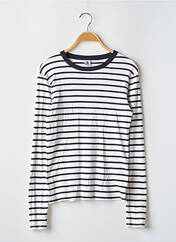 T-shirt blanc PETIT BATEAU pour femme seconde vue