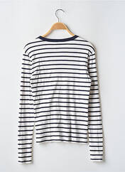 T-shirt blanc PETIT BATEAU pour femme seconde vue