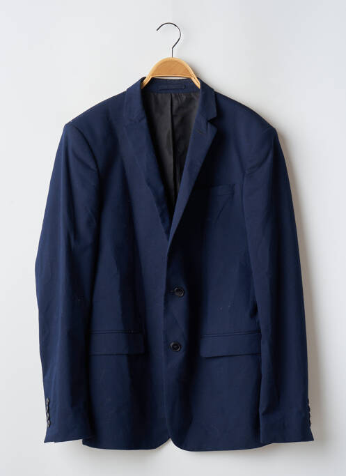 Blazer poches bleu ZARA homme