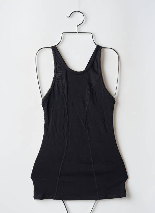 Débardeur sport multisport sans manche noir KITIWAKÉ femme