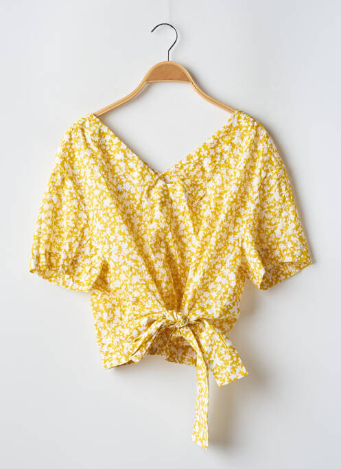 Blouse jaune CAROLL pour femme