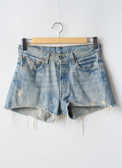 Short bleu LEVIS pour femme