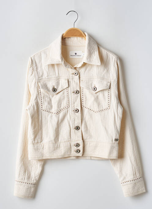 Veste casual beige FREEMAN T.PORTER pour femme