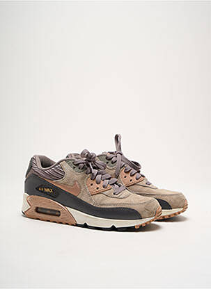 Baskets beige NIKE pour femme