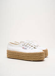 Espadrilles blanc SUPERGA pour femme seconde vue