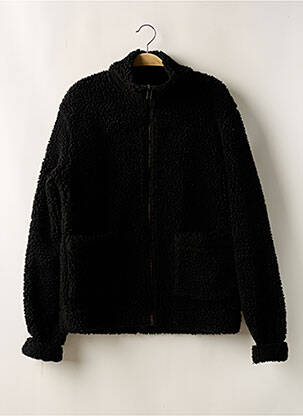 Polaire coupe droite noir MTWTFSS WEEKDAY homme