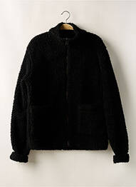 Polaire coupe droite noir MTWTFSS WEEKDAY homme