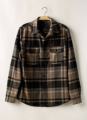 Veste casual coupe droite marron H&M homme
