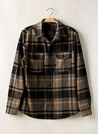 Veste casual fermeture boutonnée sur le devant marron H&M homme