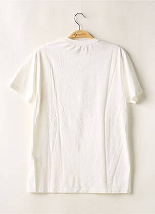 T-shirt coupe droite manches courtes blanc BALIBARIS homme
