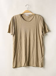 T-shirt coupe droite manches courtes beige FILIPPA K homme