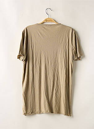 T-shirt coupe droite manches courtes beige FILIPPA K homme