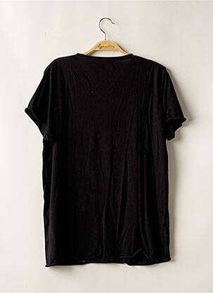 T-shirt coupe droite manches courtes noir FILIPPA K homme