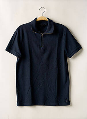 Polo coupe droite manches courtes bleu RON DORFF homme