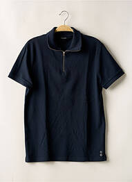 Polo stretch manches courtes bleu RON DORFF homme