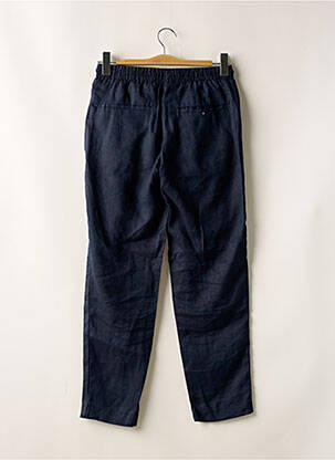 Pantalon droit tissage chiné taille normale bleu ZARA homme